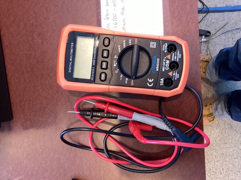 Crenova digital multimeter