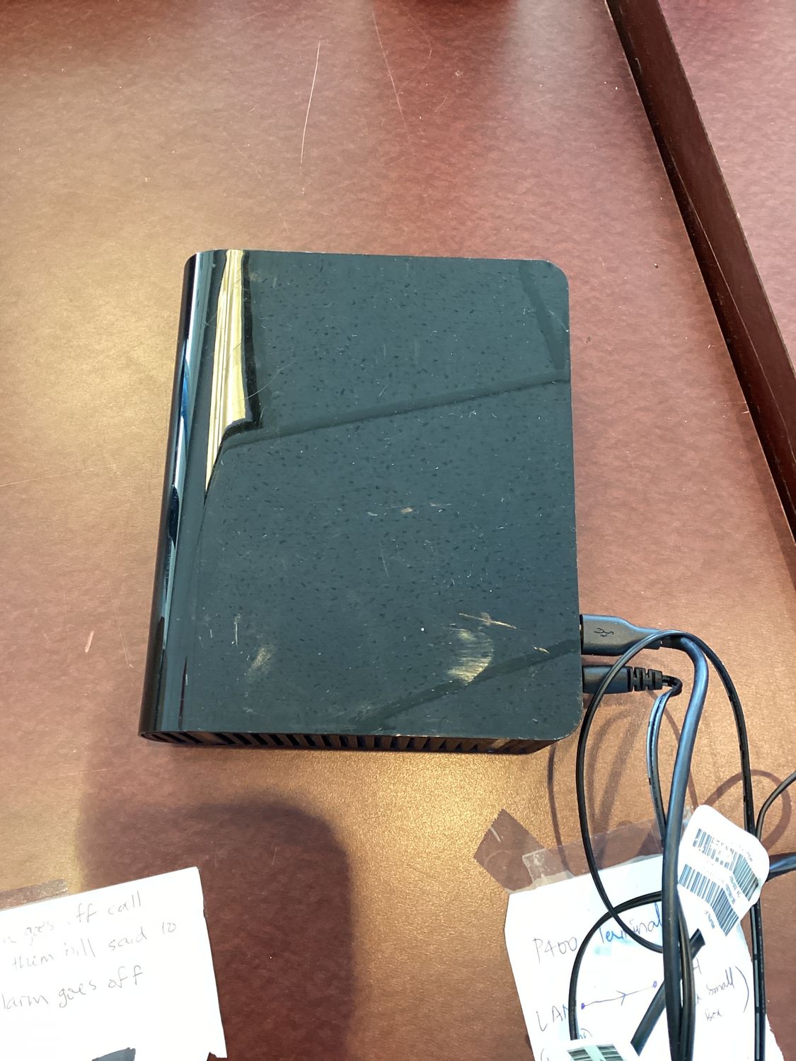 WD external hard drive