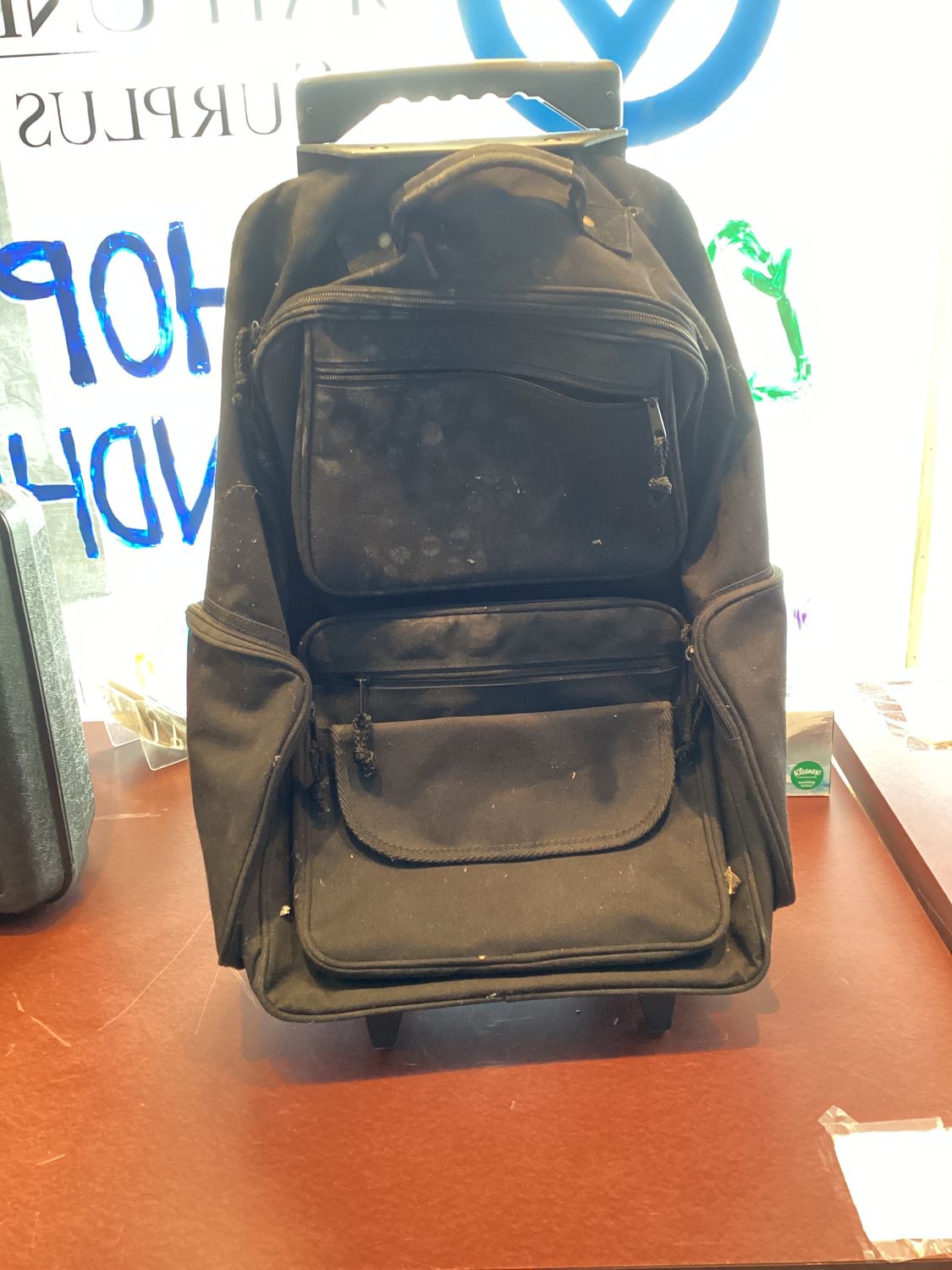Rolling backpack