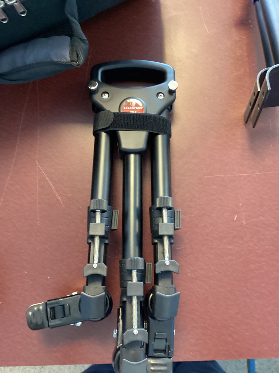 Pearstone rolling camera tripod