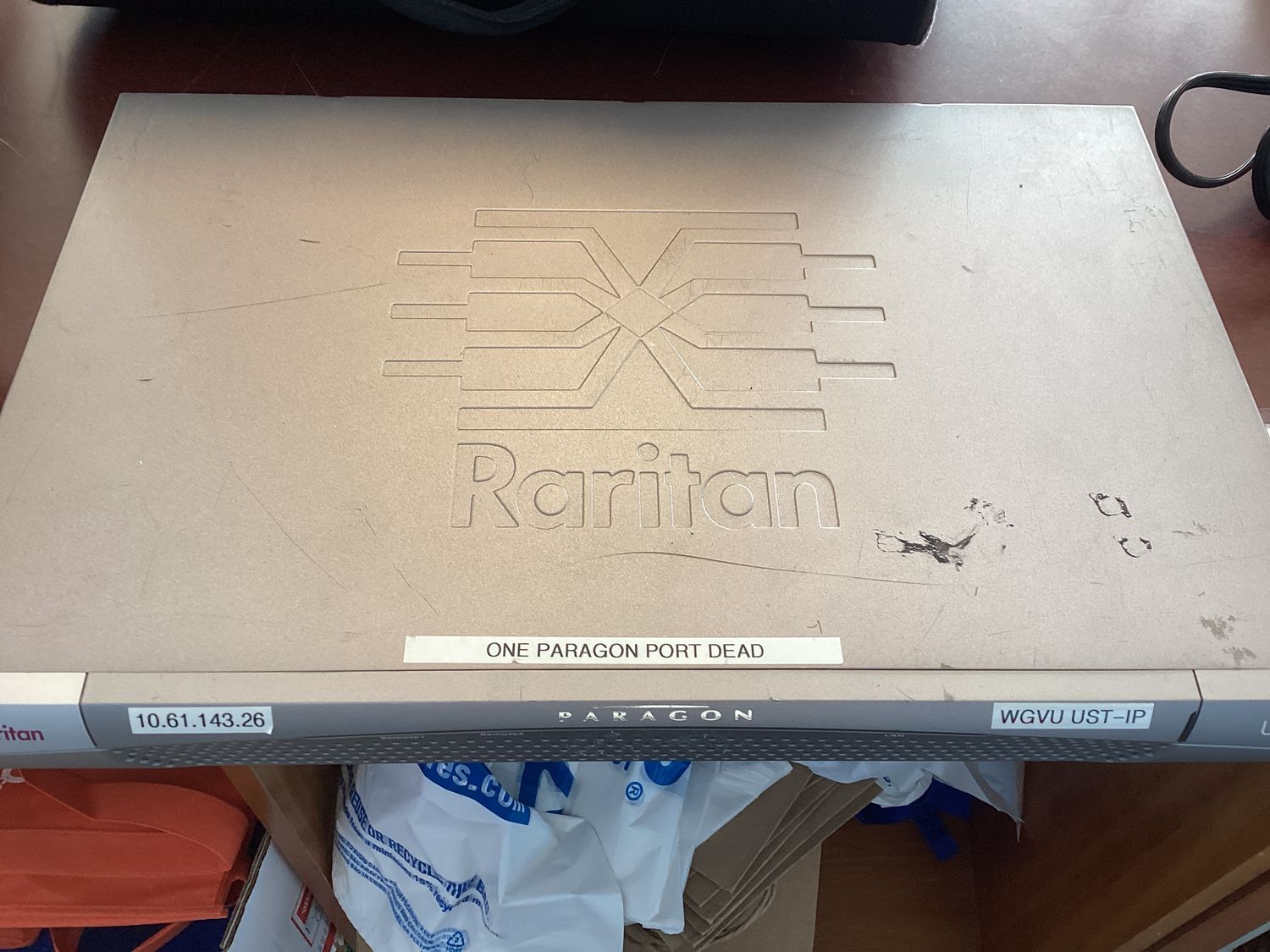 Raritan user station