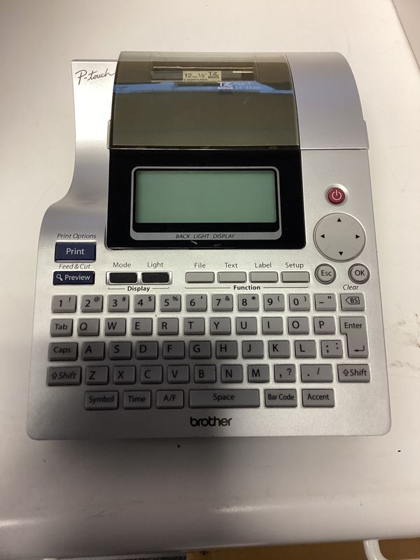 P-Touch label printer