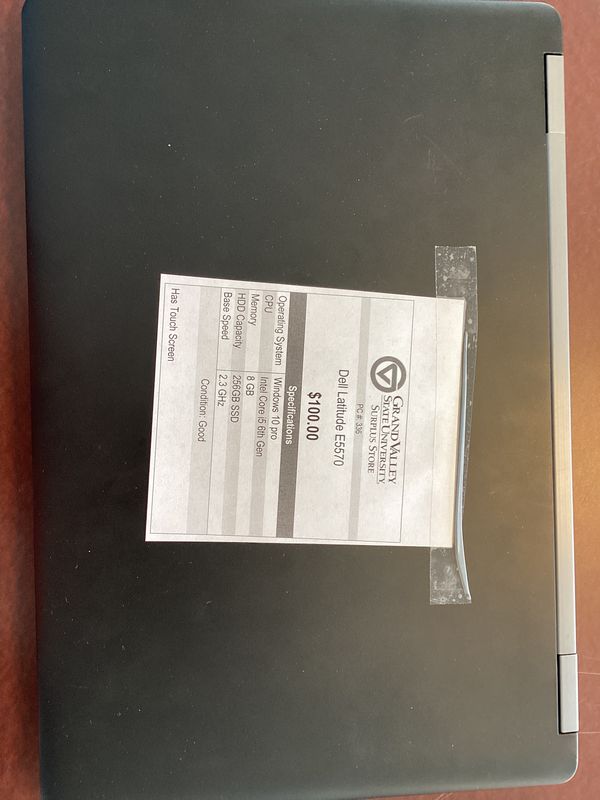 Dell Latitude E5570