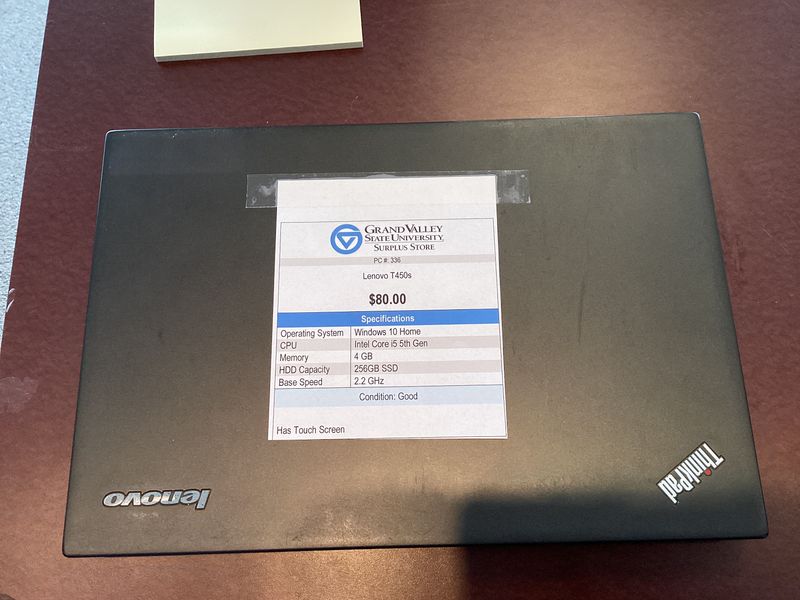 Lenovo T450s