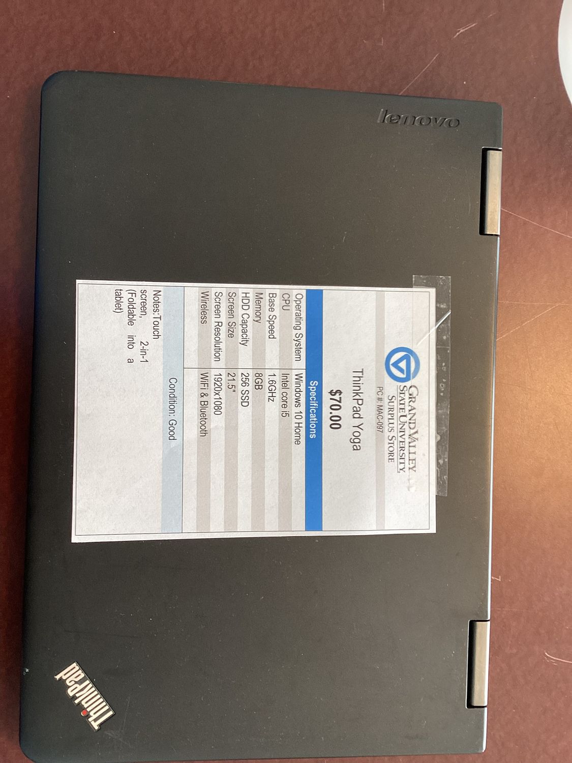 Lenovo ThinkPad Yoga