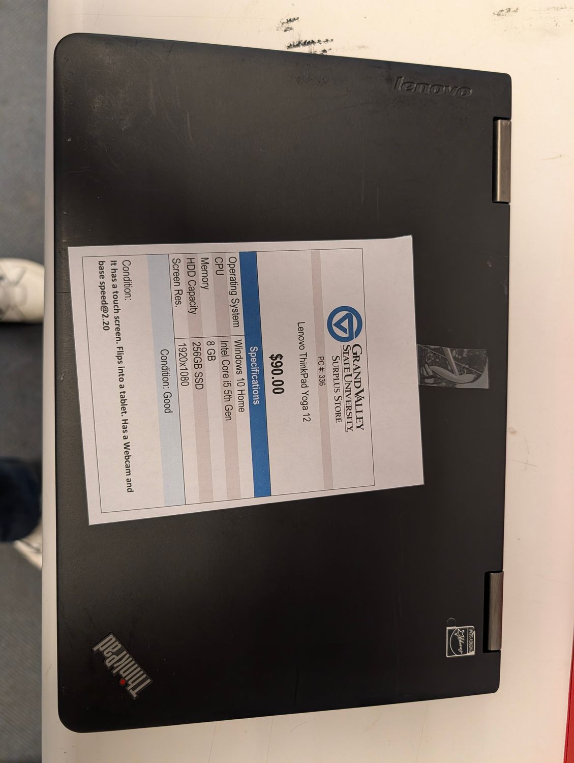 Lenovo ThinkPad Yoga 12