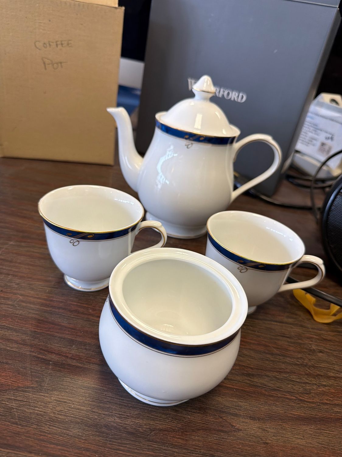 Waterford Tea Pot Set