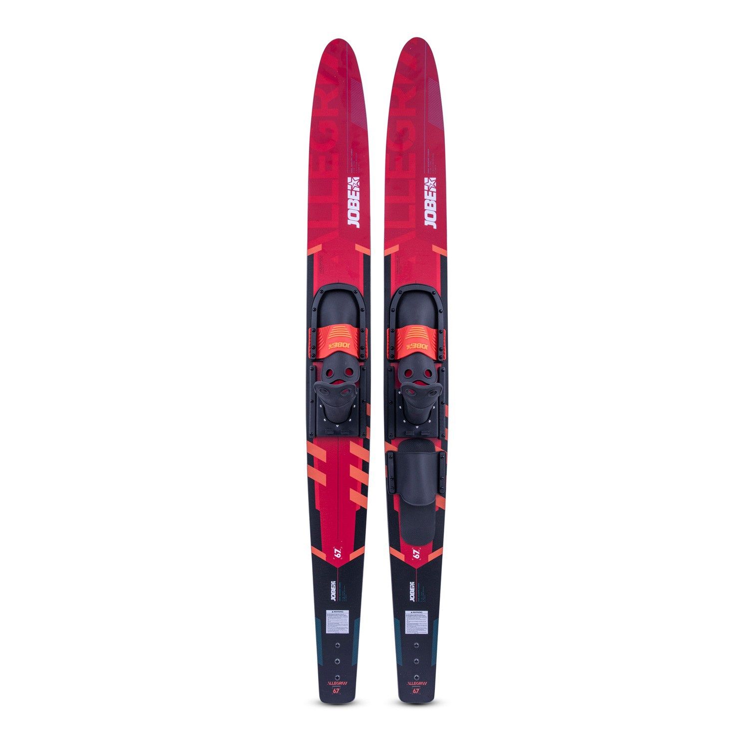 Allegre Combo Skis Red