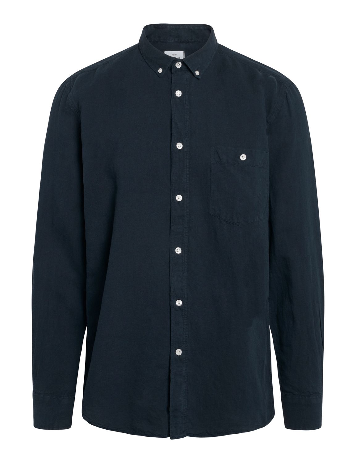 Benjamin linen shirt, Size: M, Color: Navy