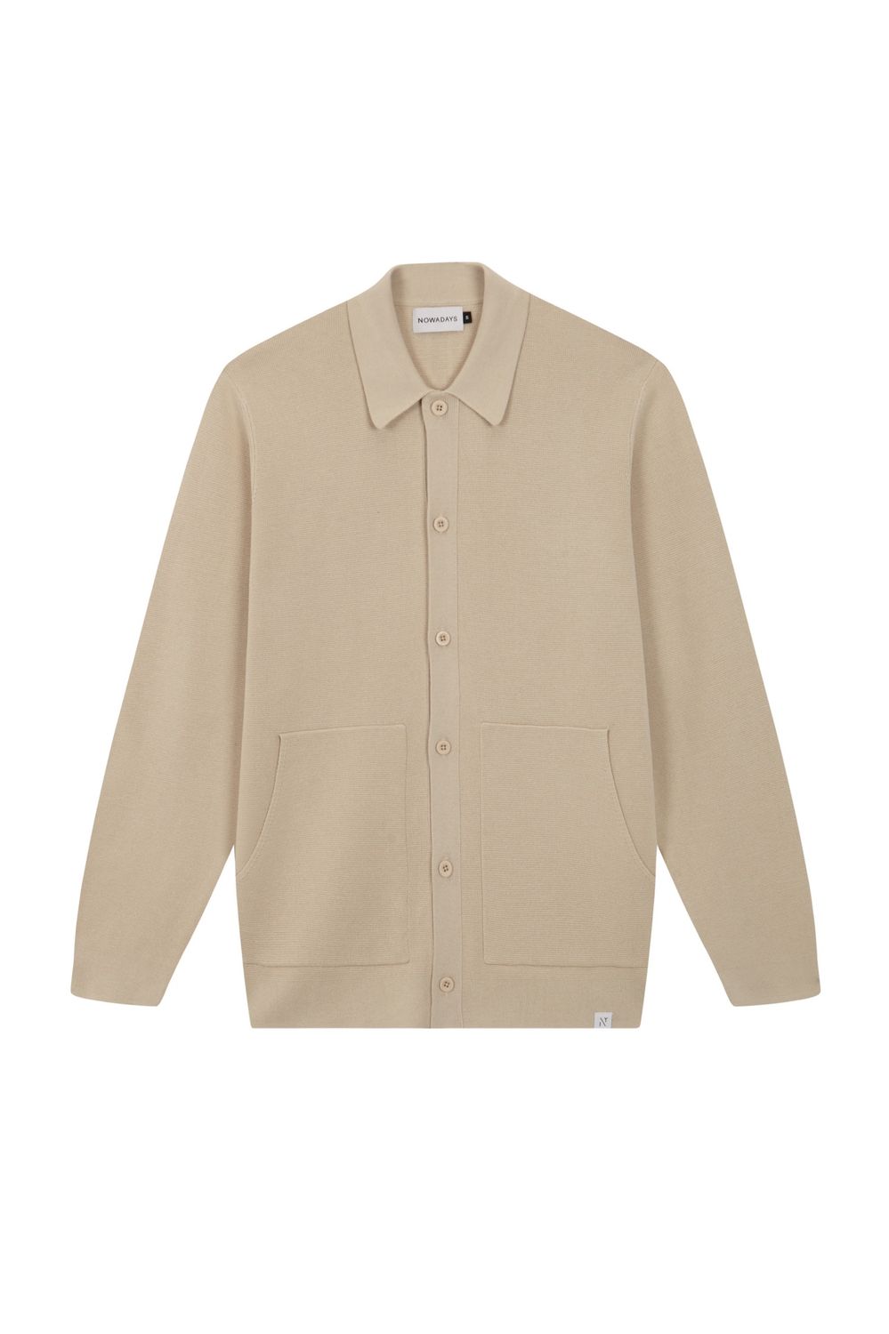 Full milano cardigan, Color: almond milk, Size: S