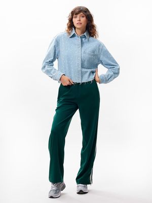 Denim blouse