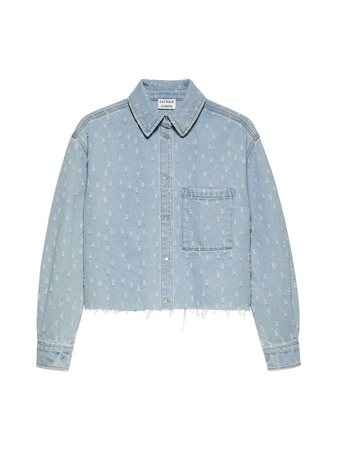 Denim blouse