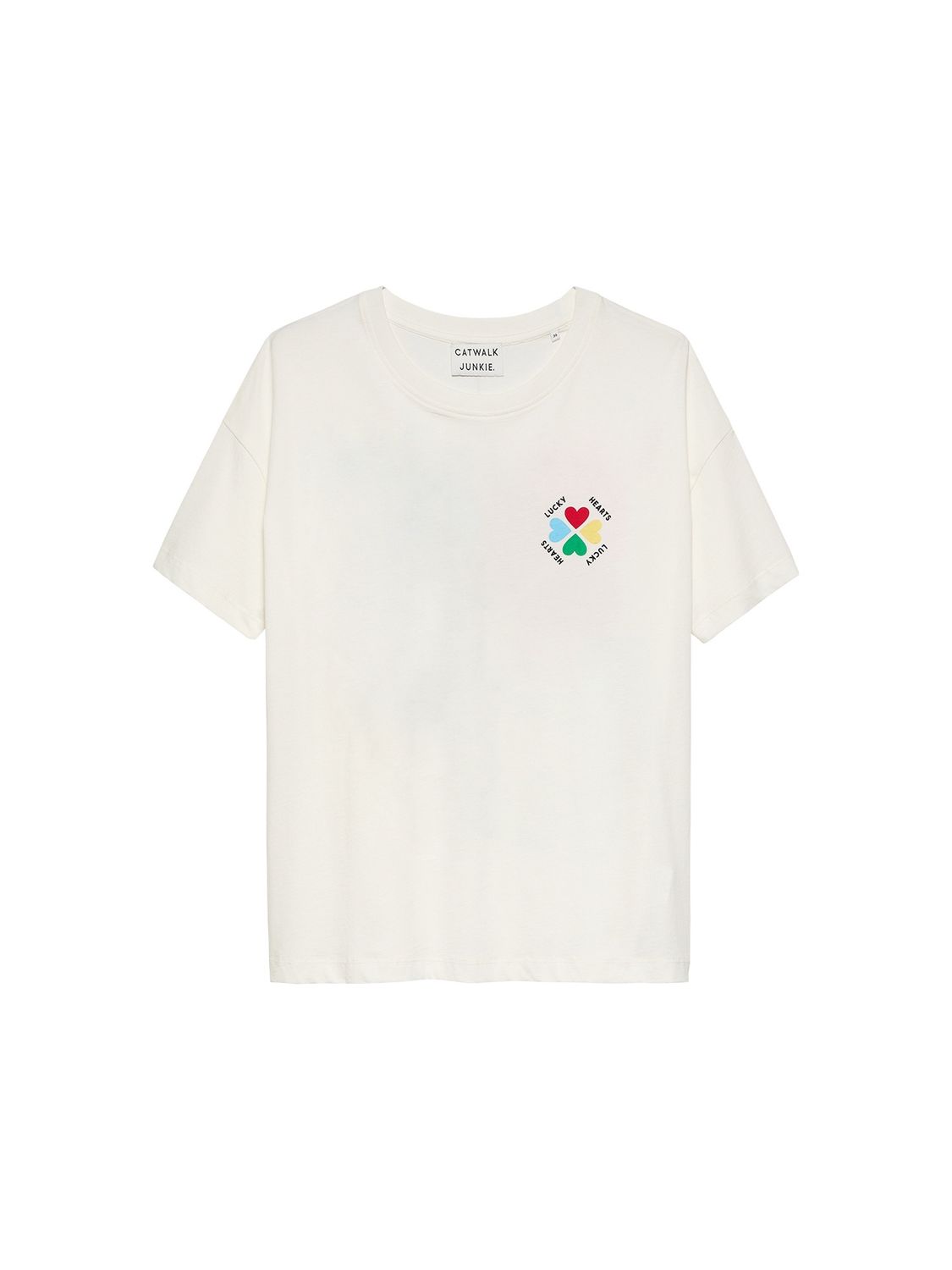 Graphic T-shirt, Size: 34, Color: Off White