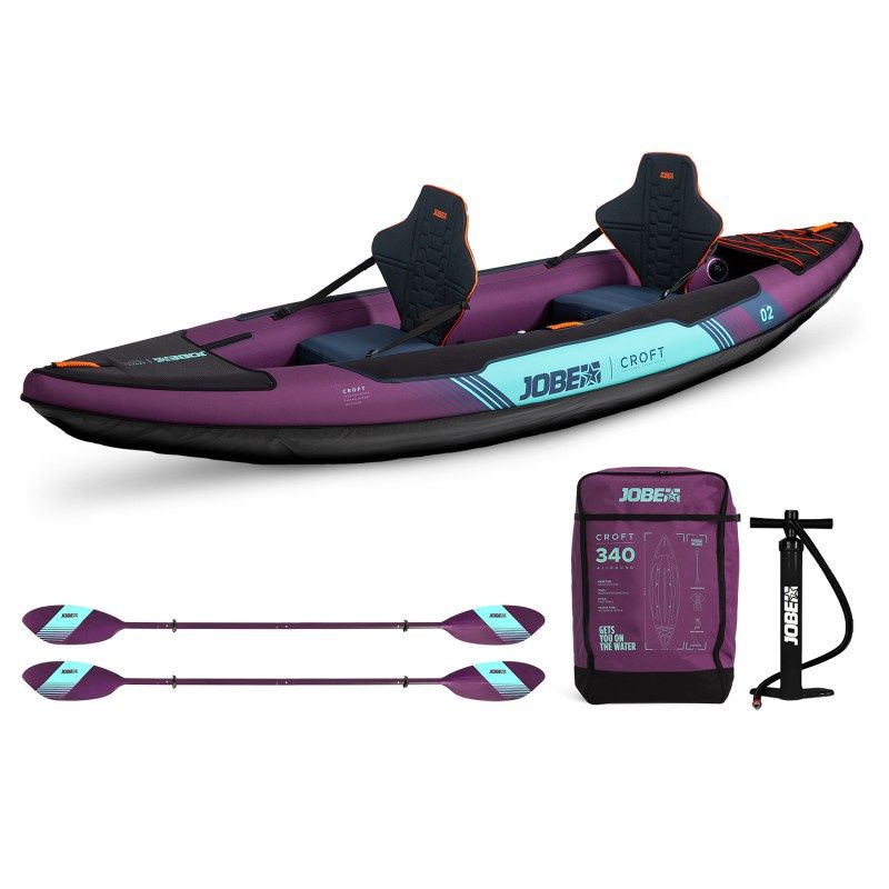 Croft Inflatable Kayak Sunset Purple