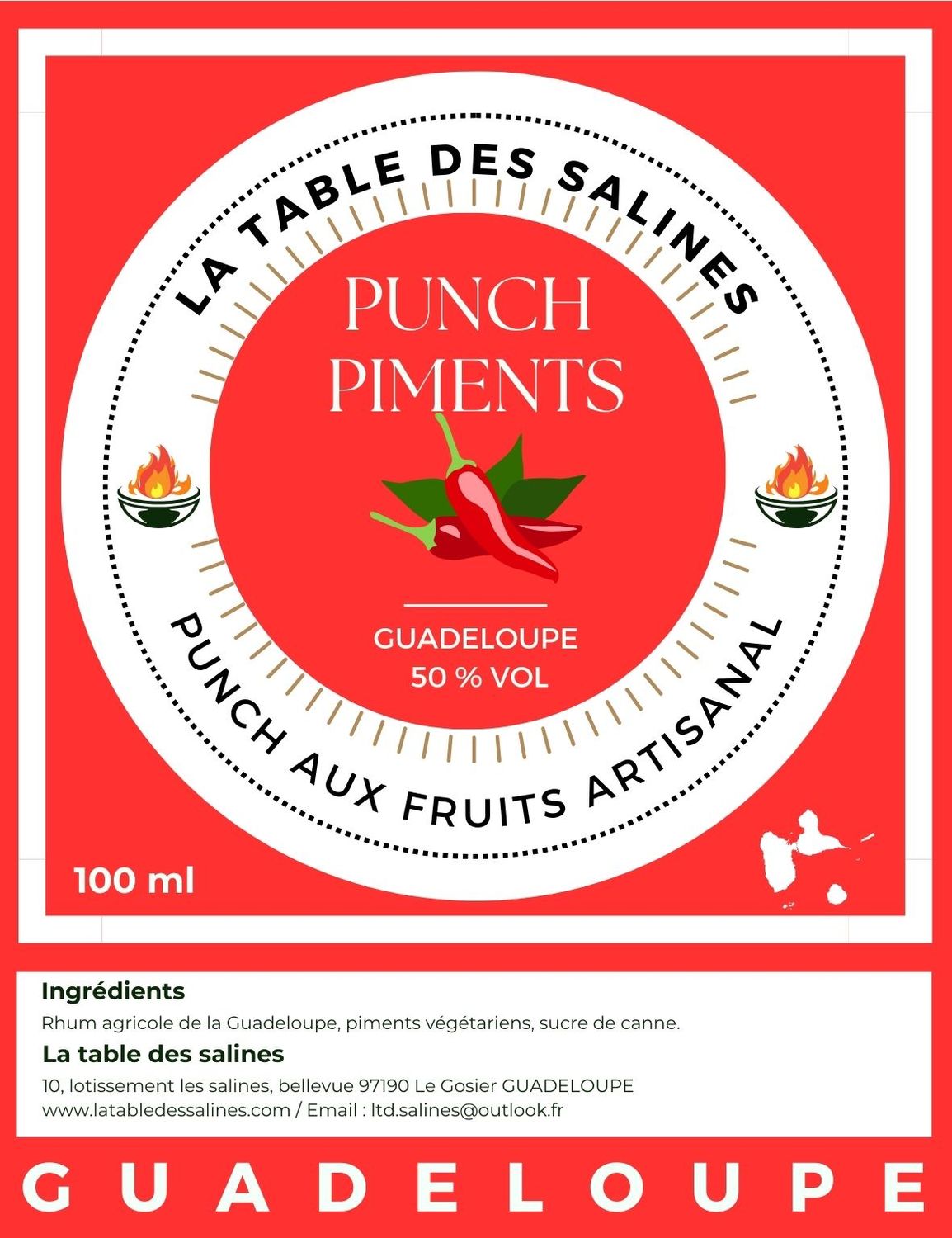 PUNCH PIMENTS DOUX