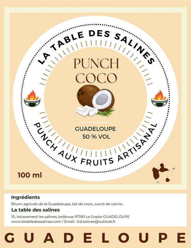 PUNCH AU LAIT DE COCO