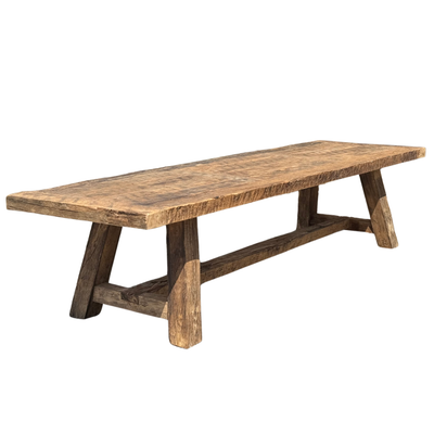 Handmade Reclaimed Oak Dining Table