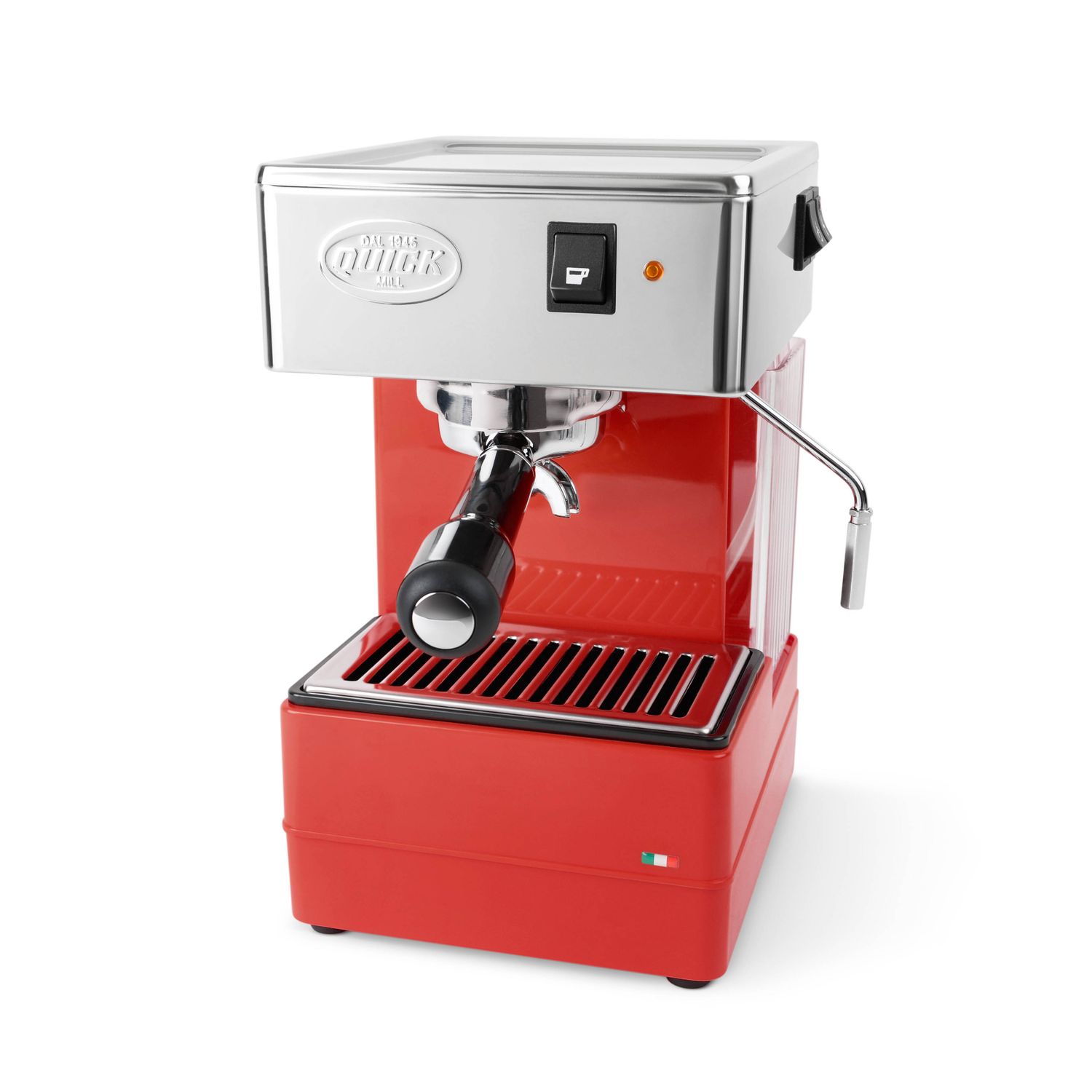 Quick Mill 820 rood espressomachine losse koffie