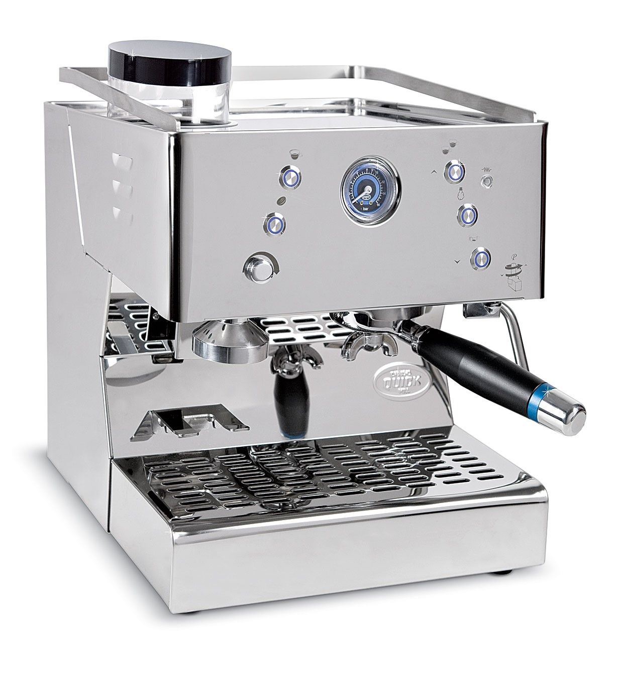 Quick Mill 3135 met geïntegreerde koffiemolen