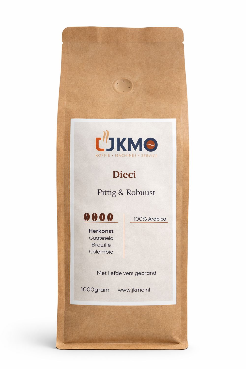 JKMO koffiebonen Espresso Dieci 1000gram