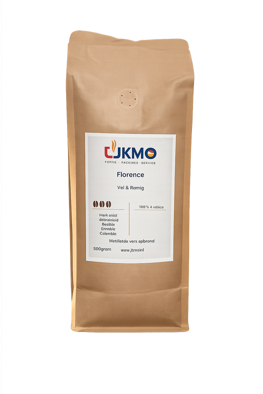 JKMO koffiebonen Espresso Florence 500 gram