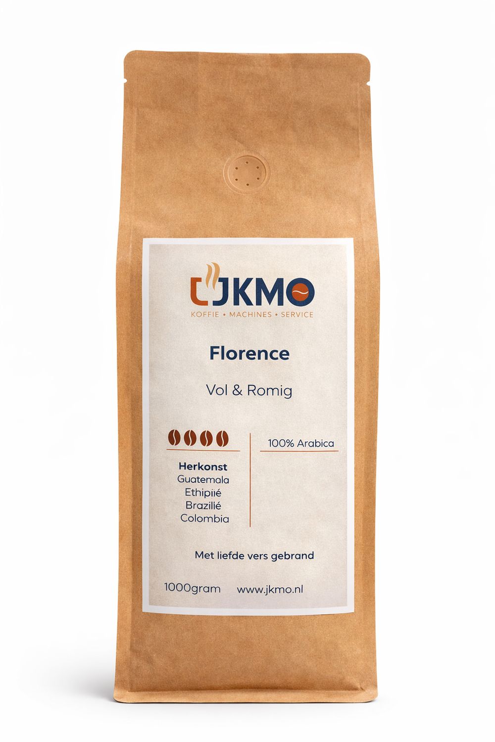 JKMO koffiebonen Espresso Florence 1000 gram JKMO koffiebonen Espresso Florence 1000 gram
