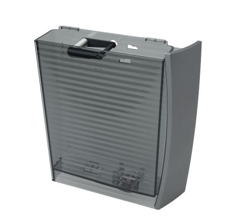 Jura E/S watertank dark Inox compleet met frontpaneel Jura E/S watertank dark Inox compleet met frontpaneel