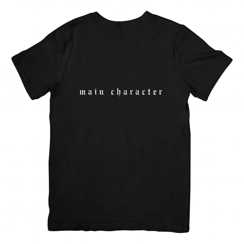 MAIN CHARACTER Tee (Black)