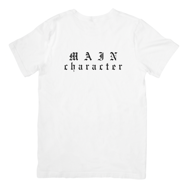Classic MAIN CHARACTER Tee (White)