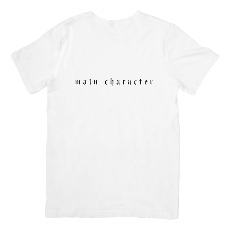 MAIN CHARACTER Tee (White)