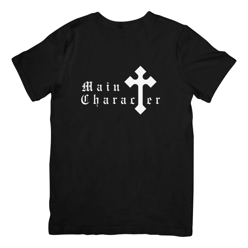CROSS MAIN CHARACTER Tee (Black)