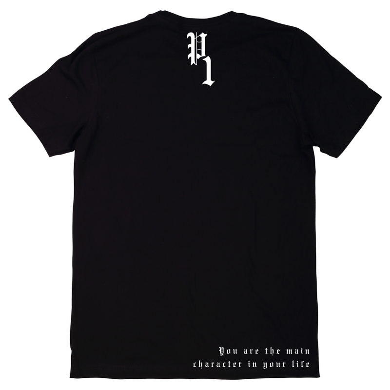 CROSS MAIN CHARACTER Tee (Black)