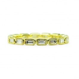 14KY Afton Diamond Eternity Ring- Size 7