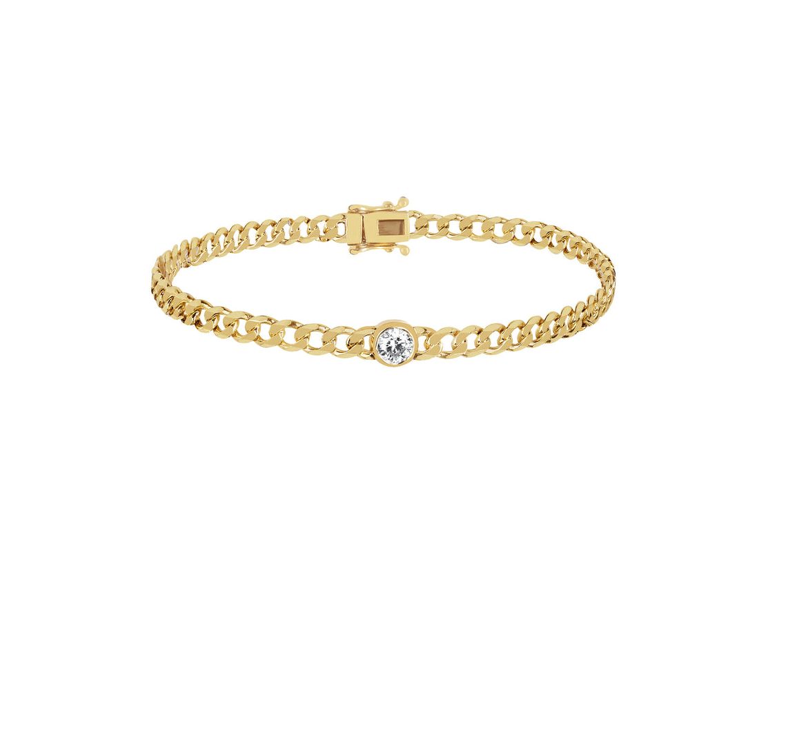 14KY Diamond Sari Bracelet