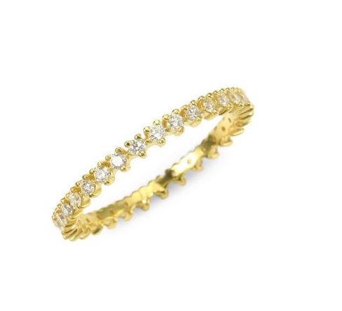 14KY Reed Diamond Ring-Size 6.5 - 0.35ct