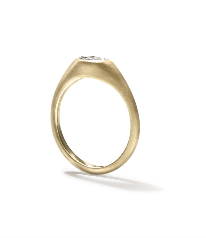14KY Prevalence Diamond Ring-Size 6.5- 0.30ct