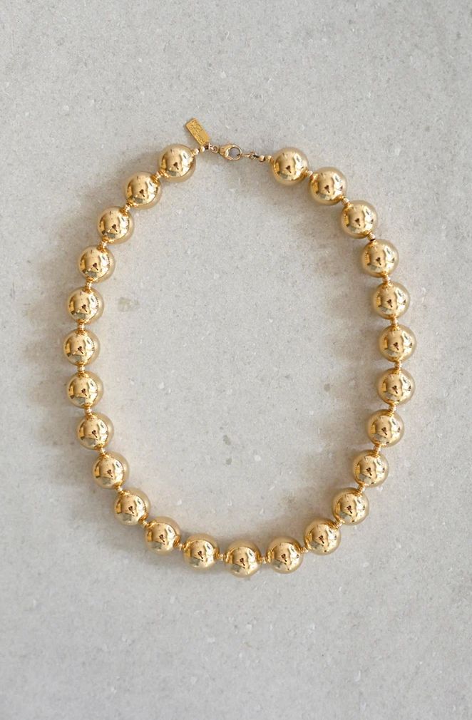 14K Gold Filled Yuan Yuan Necklace-16 1/2&quot;