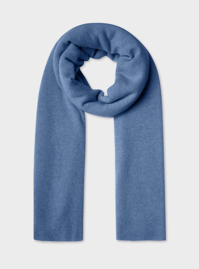 Blue Thistle Cashmere Travel Wrap