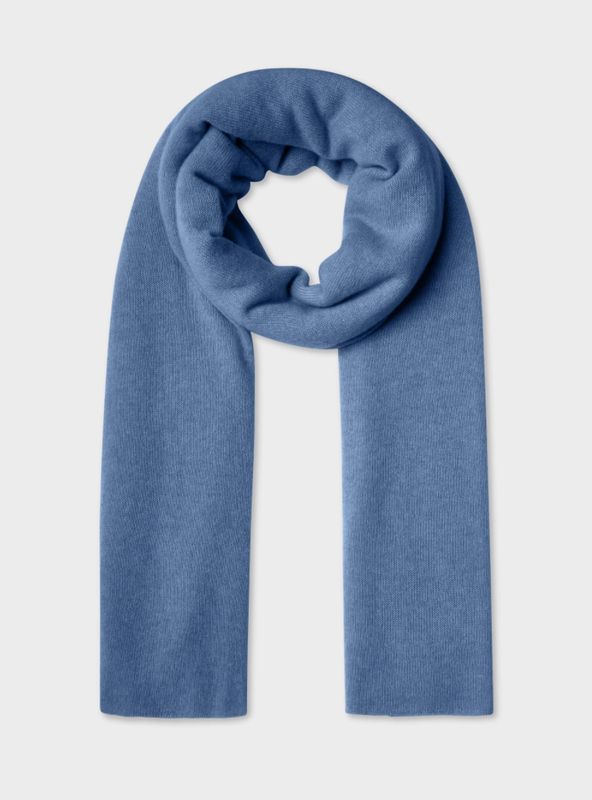 Blue Thistle Cashmere Travel Wrap