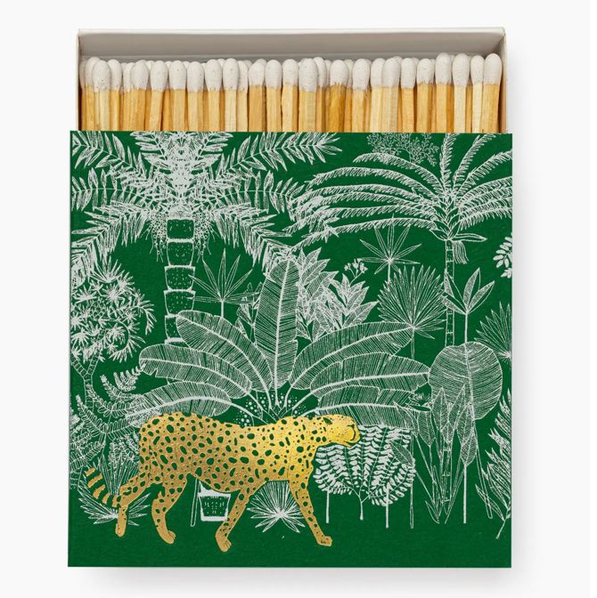 Luxury Safety Matches- Cheetah in the Jungle