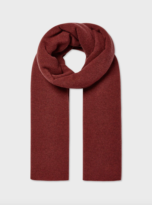 Russet Heather Travel Cashmere Wrap