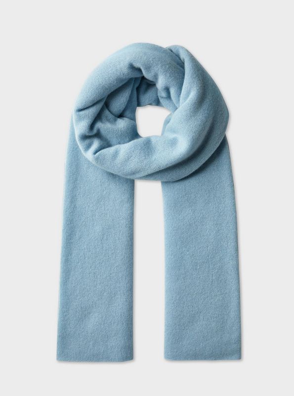 Slate Blue Cashmere Travel Wrap
