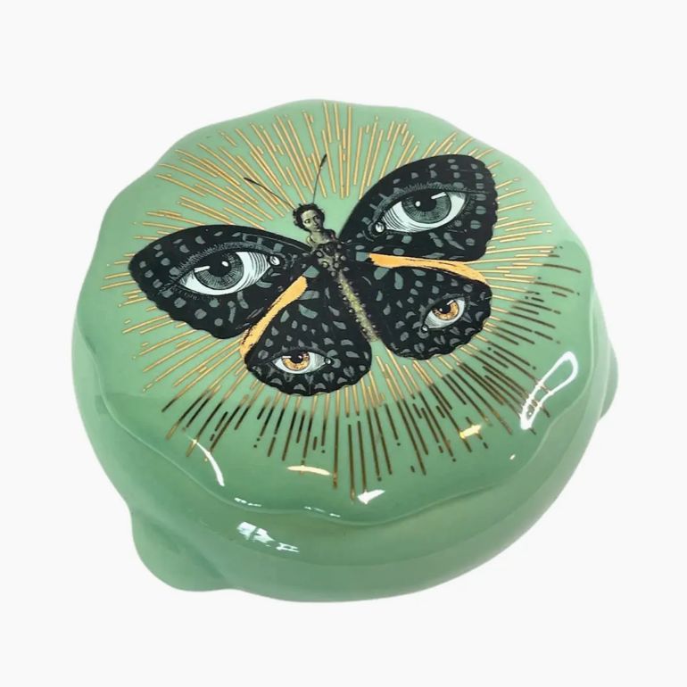 Madame Butterfly Ceramic Box