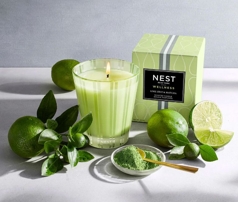 Lime Zest &amp; Matcha Classic Candle