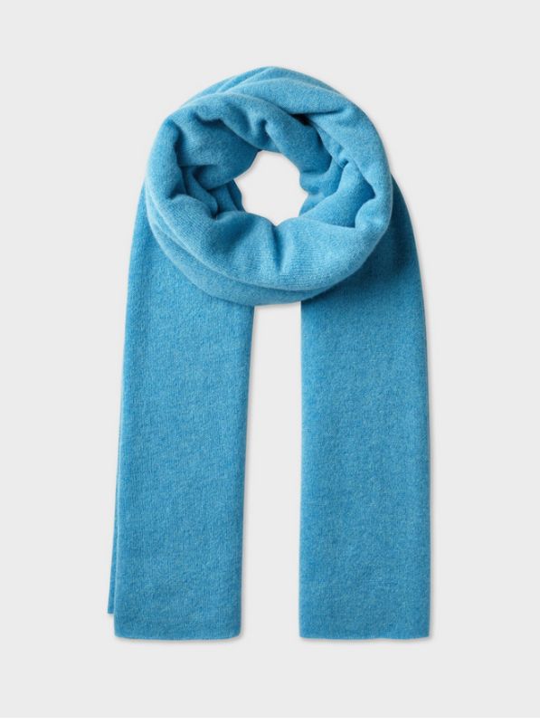 Cashmere Travel Wrap- Mediterranean Heather