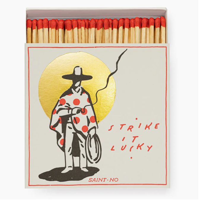 Luxury Safety Matches- Strike it Lucky