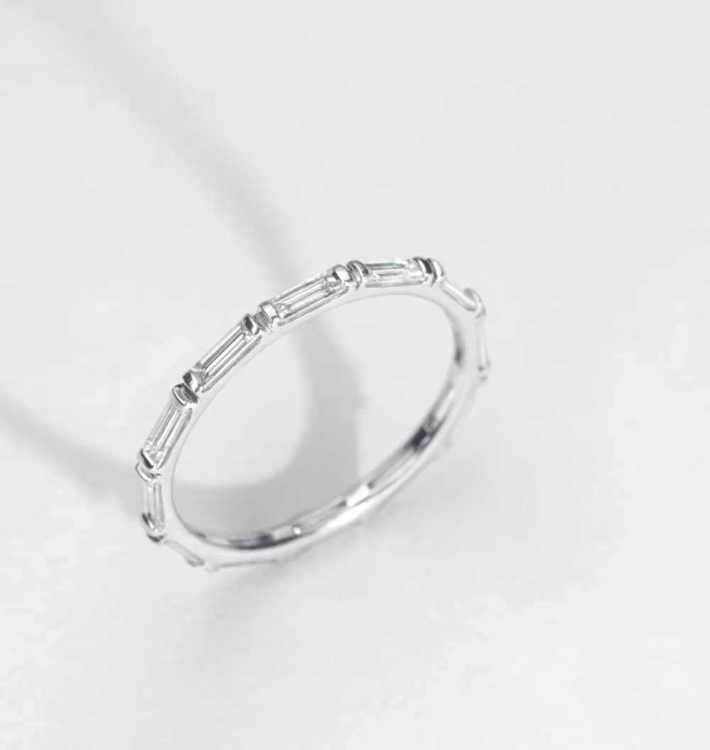14KW Solstice Eternity Band- Size 6 1/2
