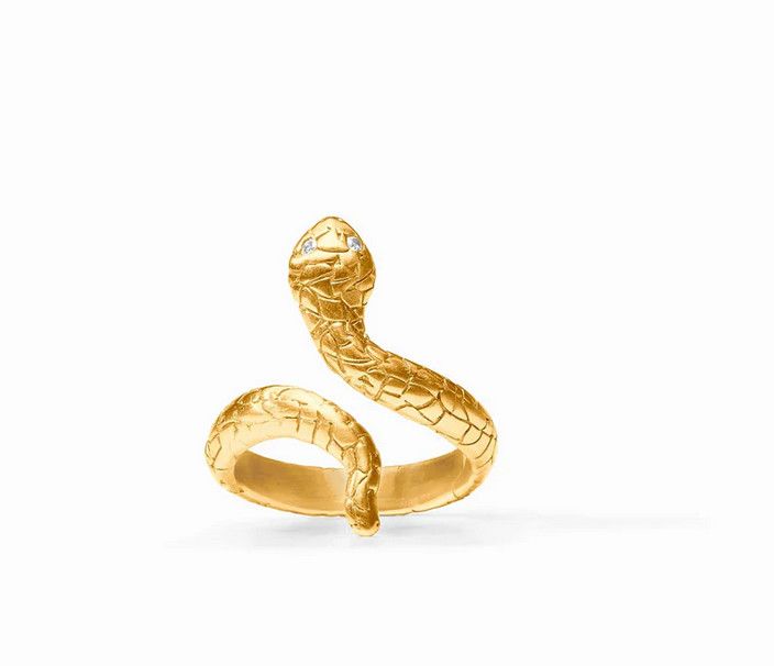 Gold Snake Ring- One Size