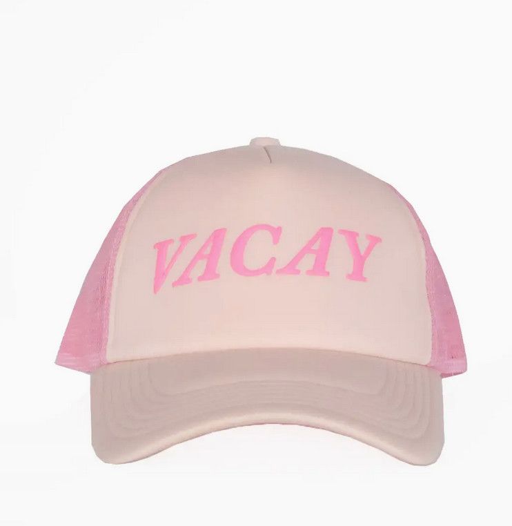 Pink Vacay Trucker Hat