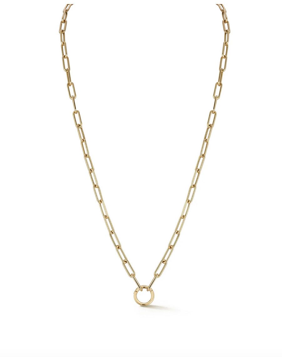14KY Lola Enhanced Chain Necklace- 18&quot;